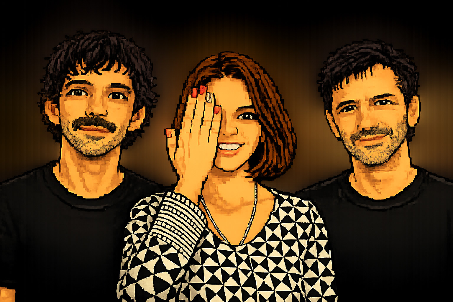 The humans league — Ger, Masha and Bartek